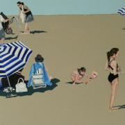 Plage aux deux parasols